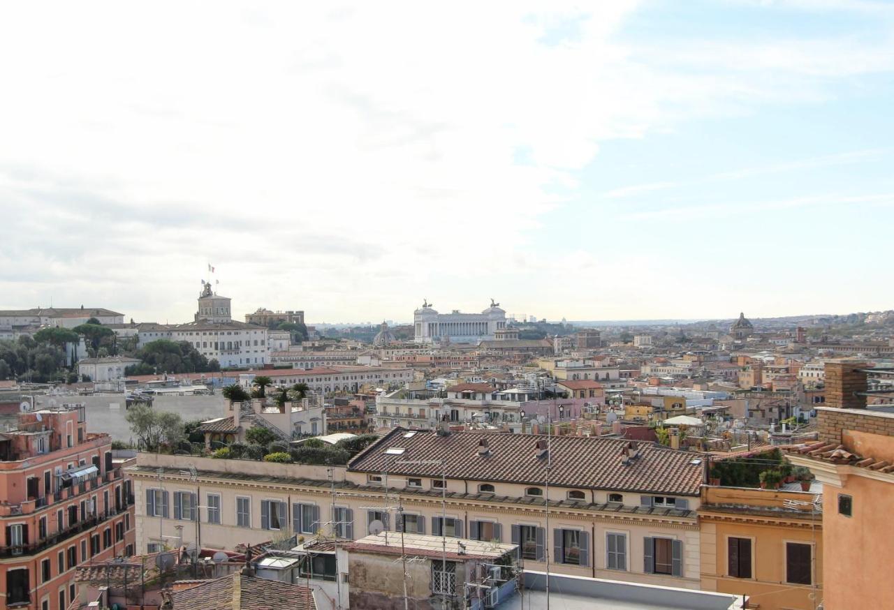 Spanish Steps Rome View Bagian luar foto