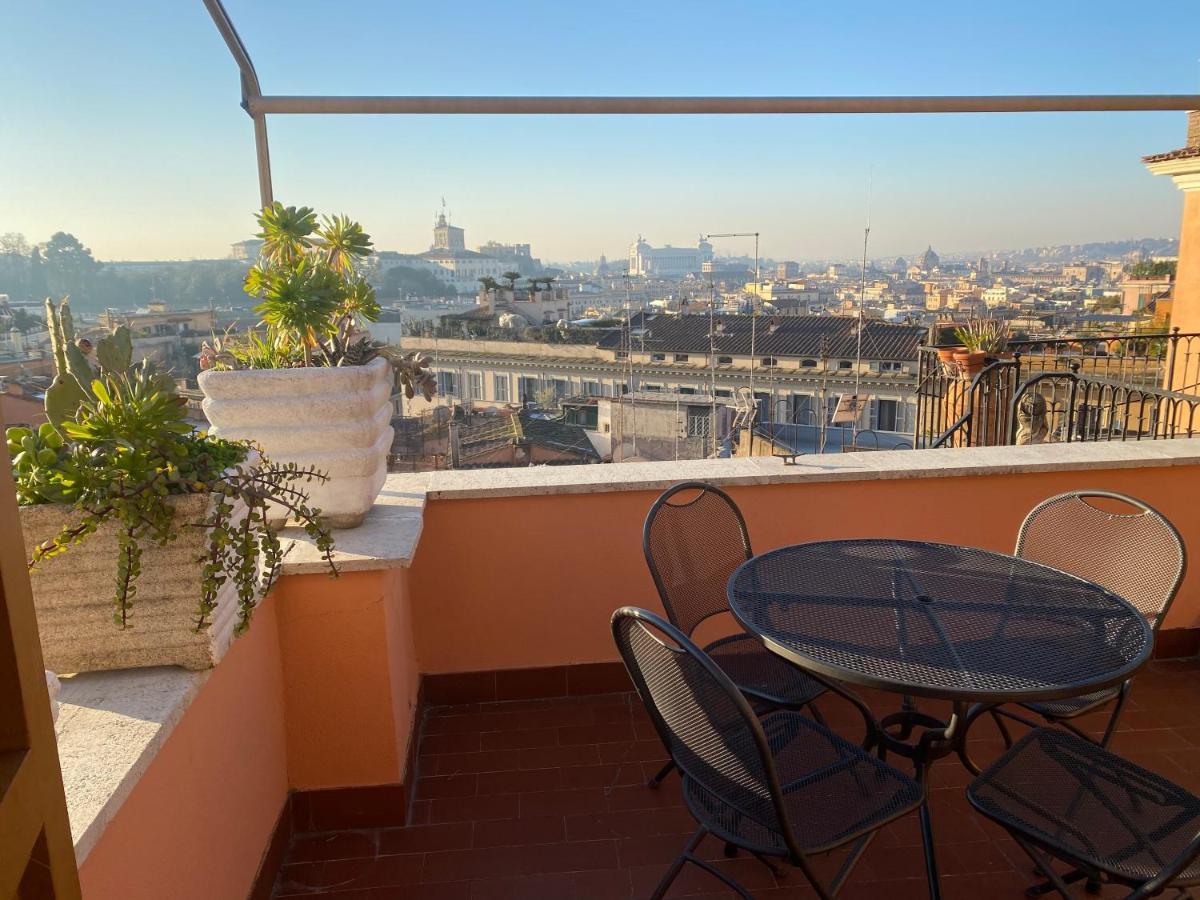 Spanish Steps Rome View Bagian luar foto
