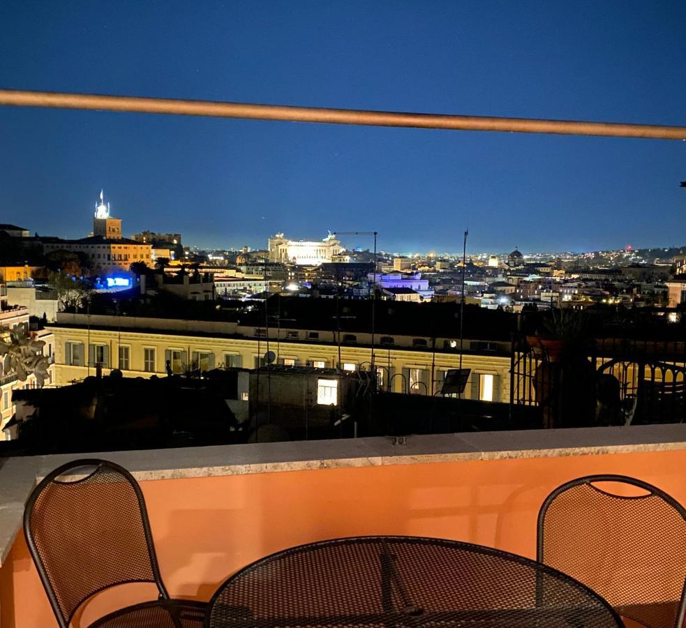 Spanish Steps Rome View Bagian luar foto