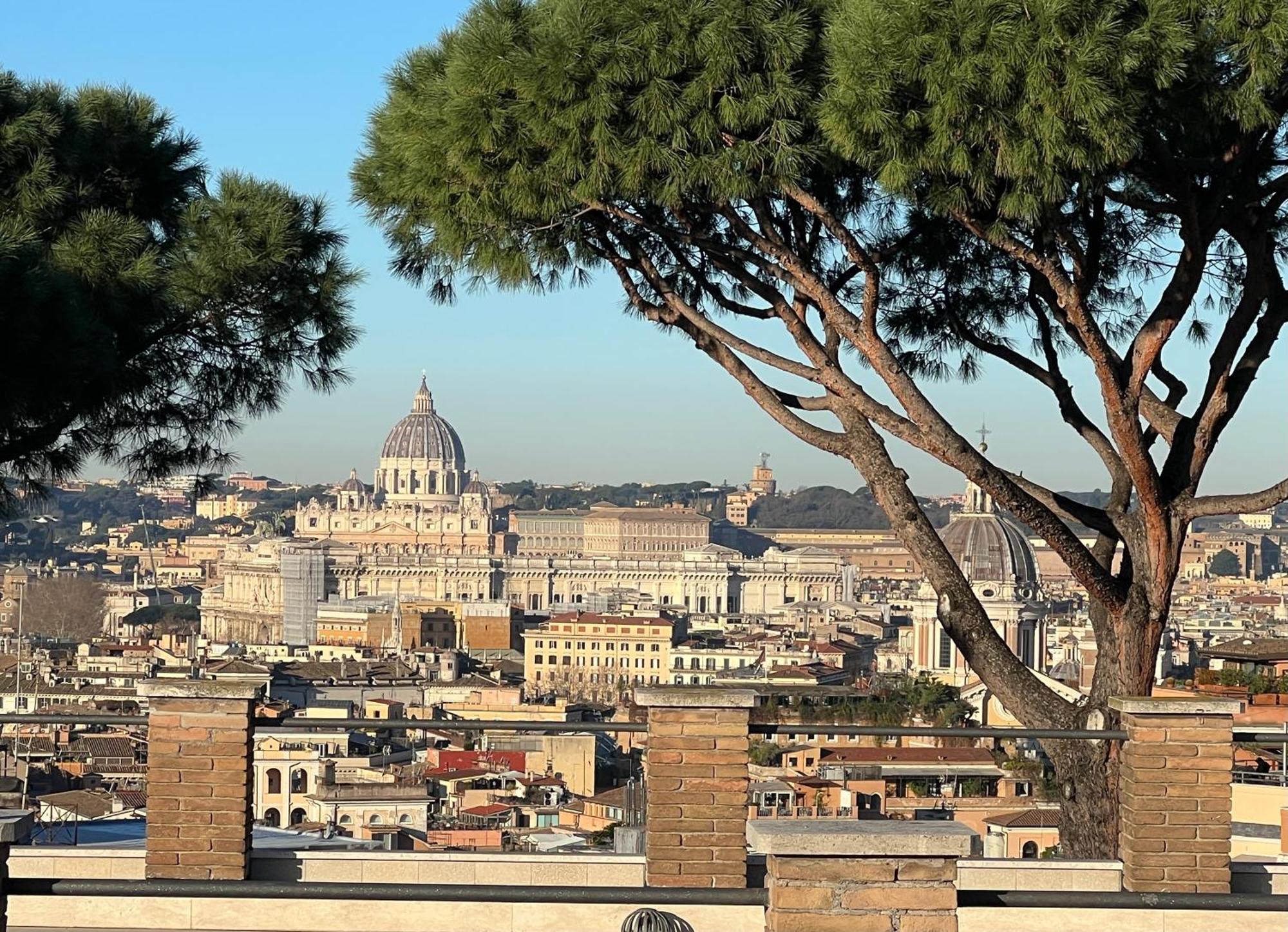 Spanish Steps Rome View Bagian luar foto