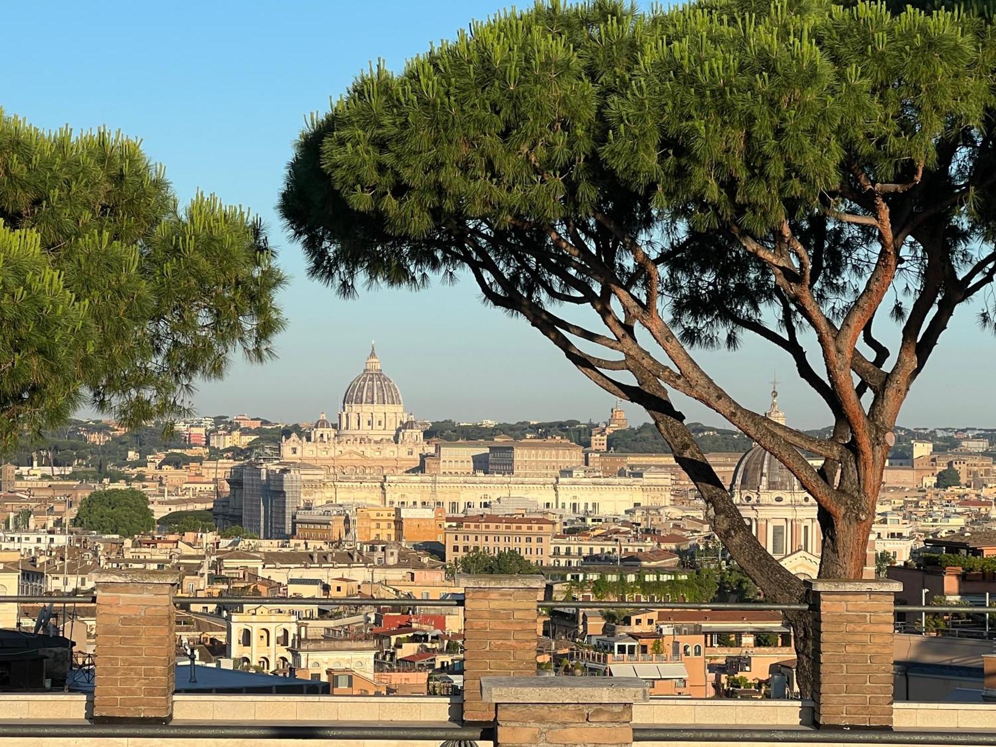 Spanish Steps Rome View Bagian luar foto